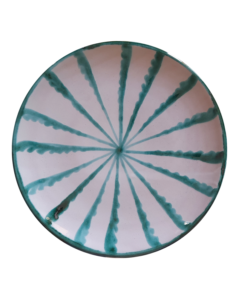 Dalia Fajalauza Plate in Blue — CASA PLETÓRICA — Handmade Spanish